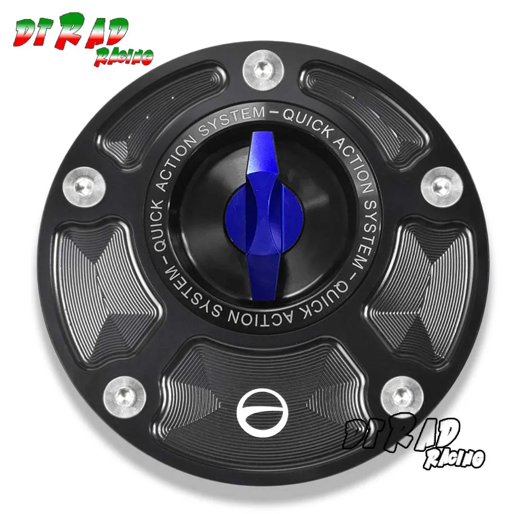 Motorcycle Racing Quick Release CNC Fuel Tank Cap For