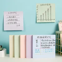 M&G 400 Sheets 5 Colors Sticky Notes 76*76mm Sticky Notes Planner Stickers Macaroon Colors Self-Adhesive Sticky Notes 5pcs/Pack 1