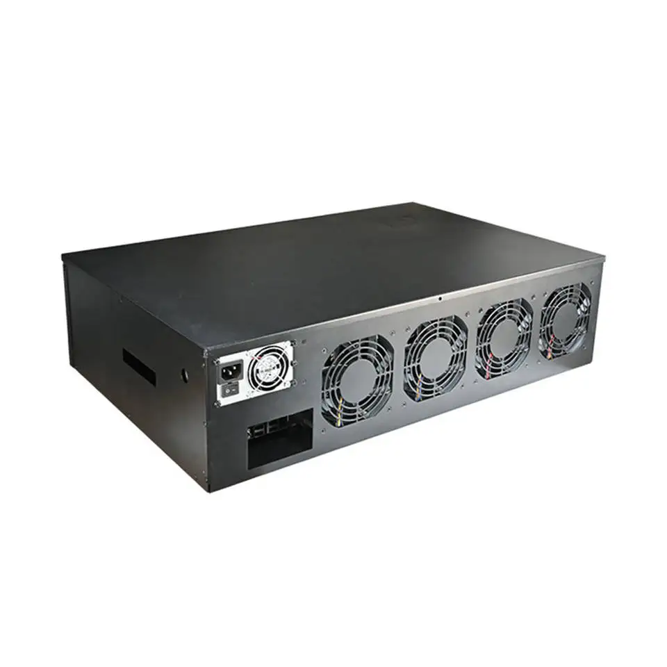 8 GPU 857S AI 1.0 서버 프레임 케이스 컴퓨터 케이스 8 그래픽 카드 랙마운트 팬 섀시 머신 맞춤형 서버 케이스