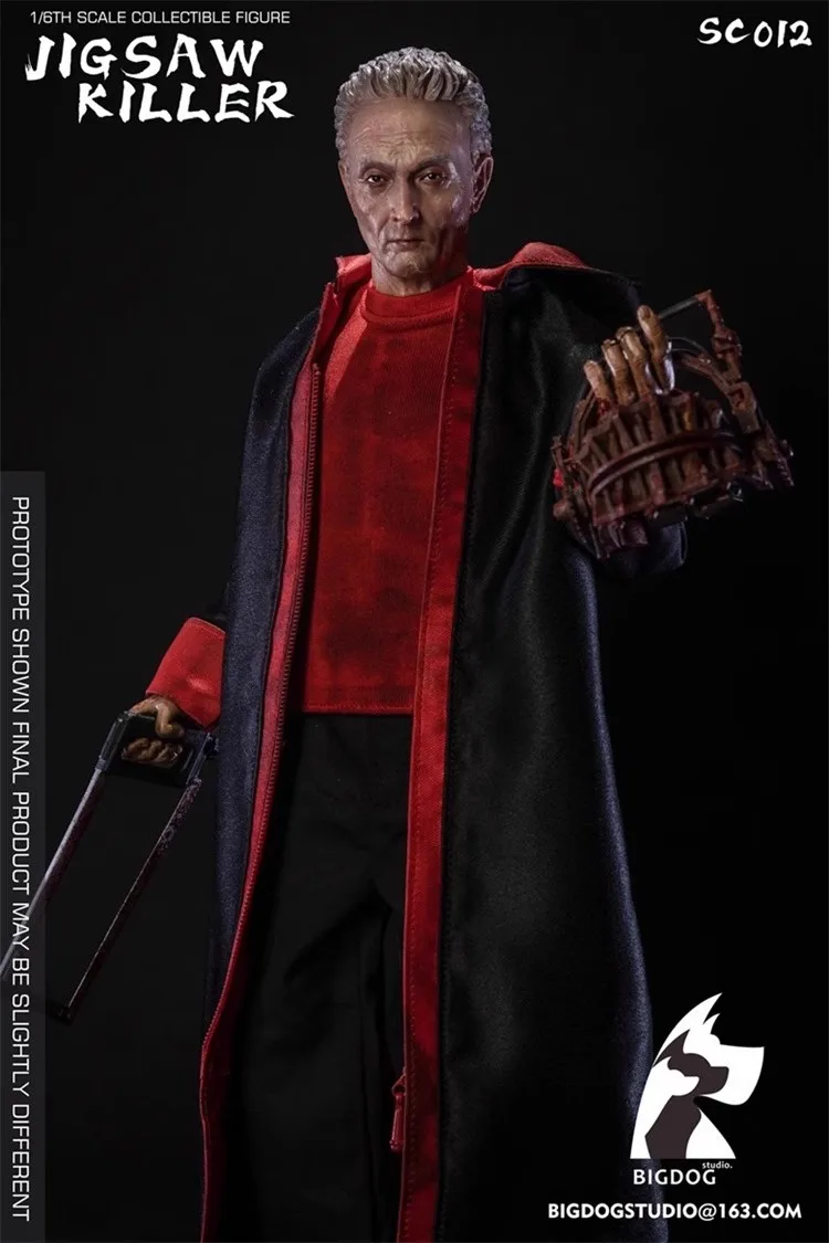 BIGDOG STUDIO 1/6 フィギュア Jigsaw Killer ソウ BIGDOG STUDIO 1/6 SC011 Jigsaw Killer - GunDamit Store