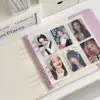 MINKYS Original Design Glittery Love Heart PU 6 Space Kpop Photocard Binder Collect Book Idol Photo Card Holder Photocards Album 3