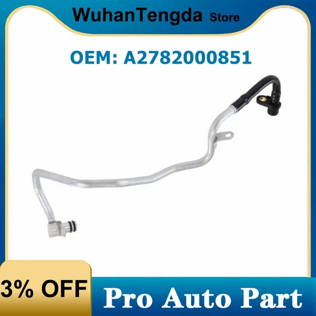 A2782000851 2782000851 Turbocharger Coolant Line for Mercedes Benz ML 500/550 4MATIC / GLE 500/550 4MATIC 1