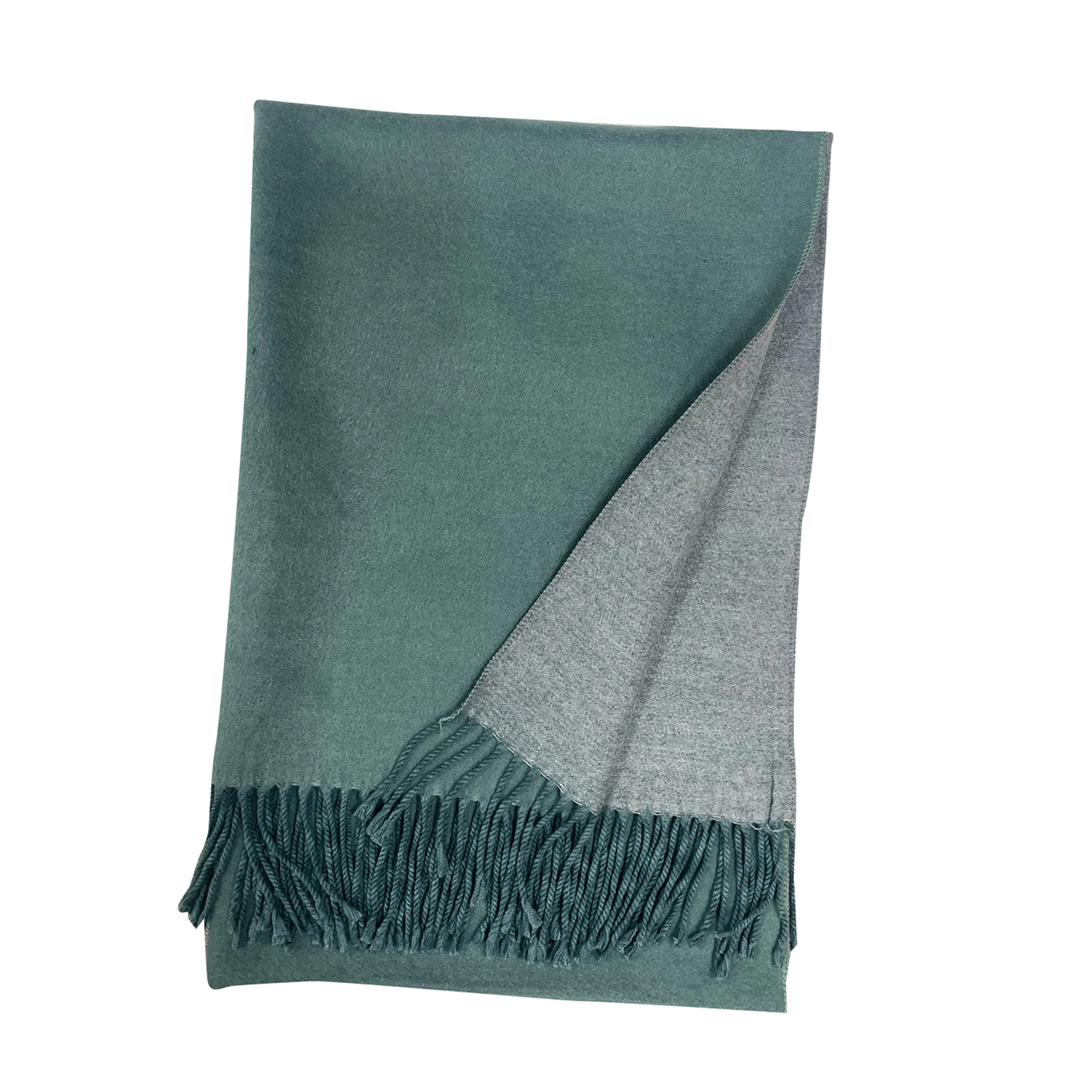 

Pure Color Double-sided Scarf Lightweight Soft Shawl Warming Comfortable Women Scarf For Autumn Winter