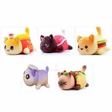 

Kawaii Stitch Aphmau Meow Plush Plushie Toys Gift Cat Pillow Anime Decor Home Body Cute Almohada Poduszka Throw Kids Soft Plushy