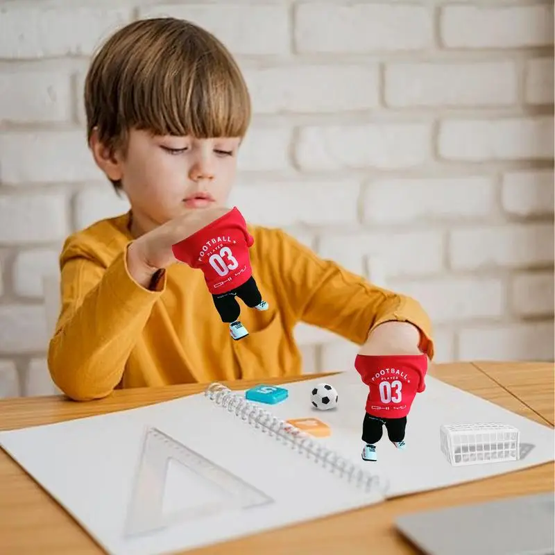 Finger Soccer Kit Kids Finger Soccer Interactive Match Toy Kit Puppets Accessory Educational Props For Kids Toddler Girls