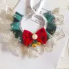 Cute Organza Lace Bowknot Cat Collar Pet Ornament Scarf Accessories Pet Saliva Towel Cat Dog Decor Pet Neck Strap Cat Dog 6