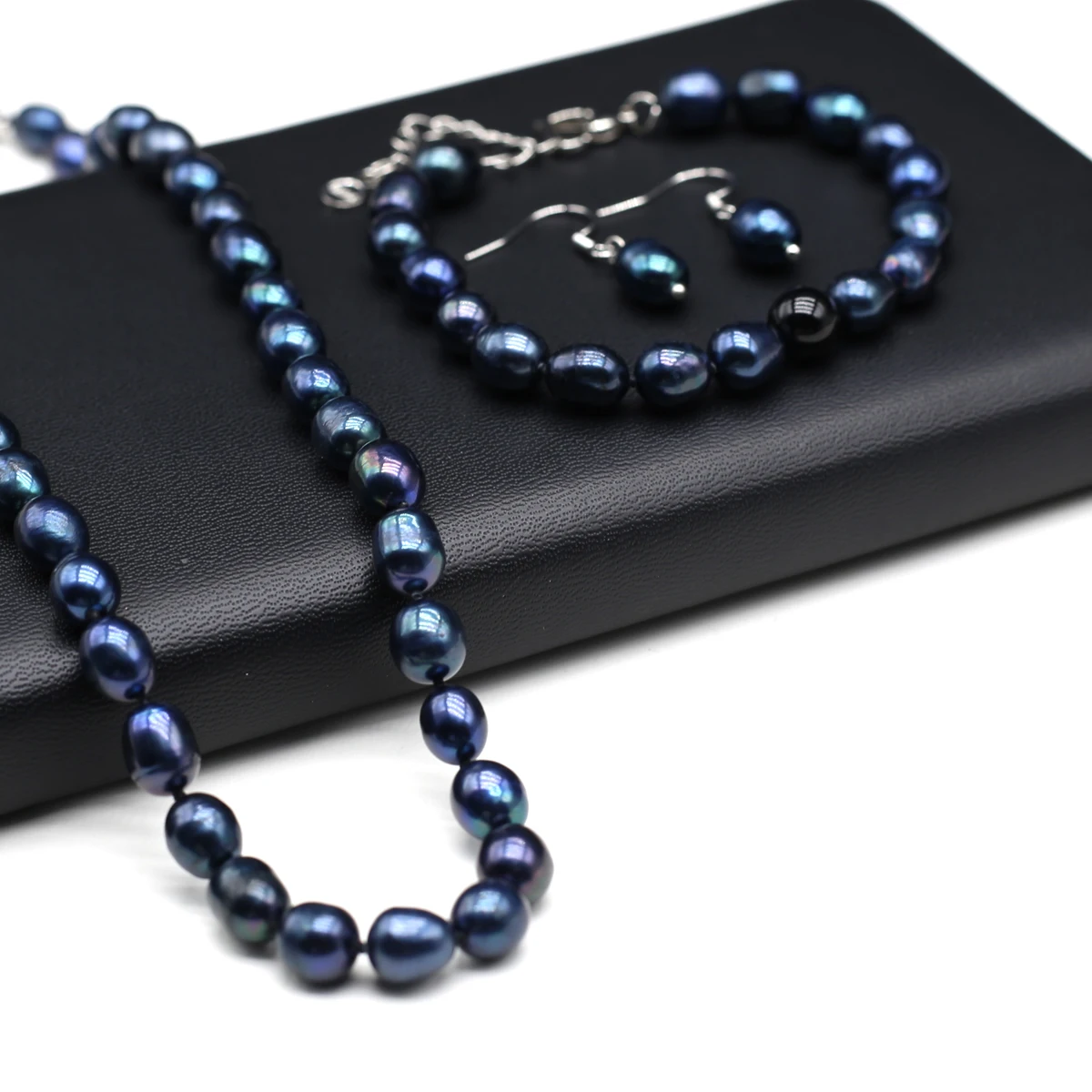 8-9mm AA Quality Tahitian Cultured Pearl Pendant in Kristine Black for Sale | Pearls Only