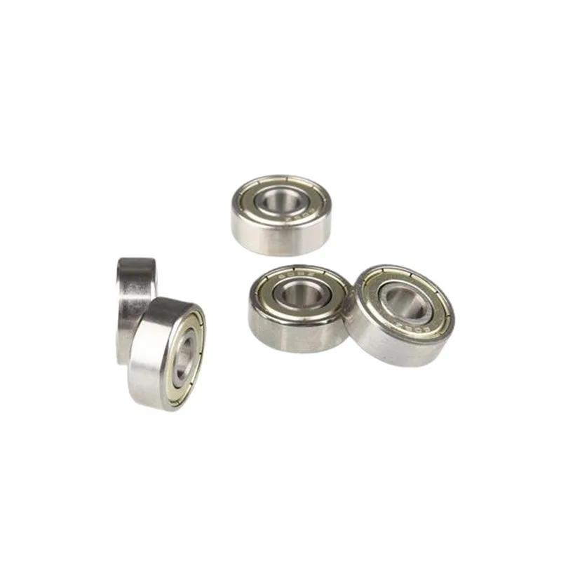 10PCS ABEC-7 Flange Ball Bearing 608zz 623zz 624zz 625zz 635zz 626zz 688zz 3D Printers Parts Deep Groove Flanged Pulley Wheel ball bearings