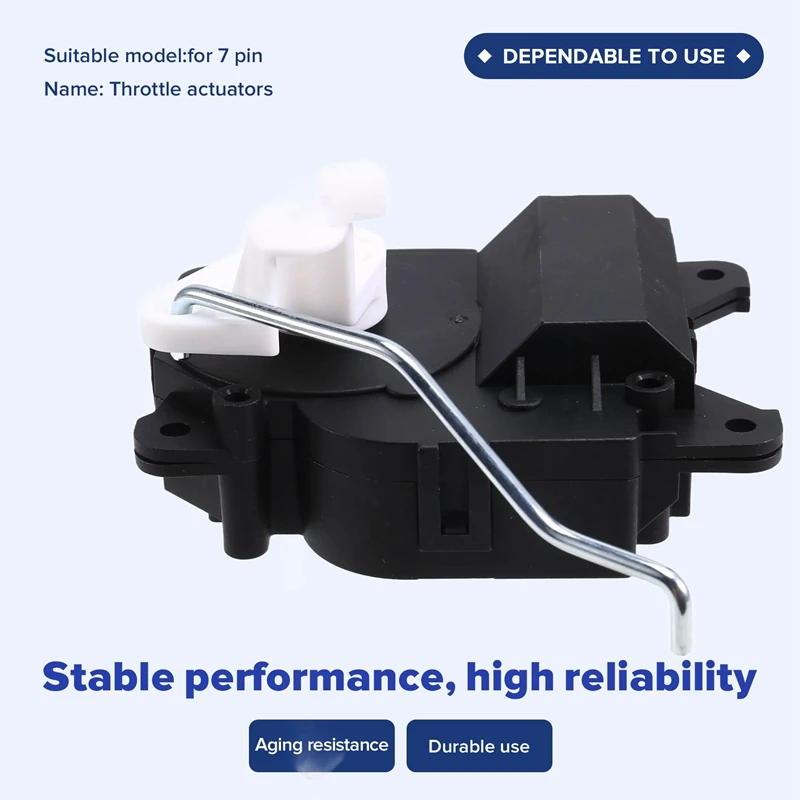ABUN-Warm Air Blower Motor Air Conditioning Servo Motor Throttle Actuators 604-376, 79140S0XA01, 79140S84A01 For Honda 7-Pin