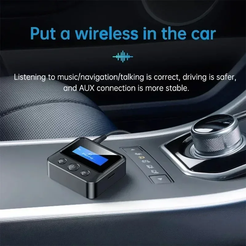 Bluetooth Audio Receiver Transmitter 5.0 EDR Wireless Adapter USB Dongle 3.5mm AUX RCA for TV PC Headphones Home Stereo Car HIFI bluetooth transceiver adapter bluetooth aux adaptor bluetooth audio receiver bluetooth adapter audio adapter