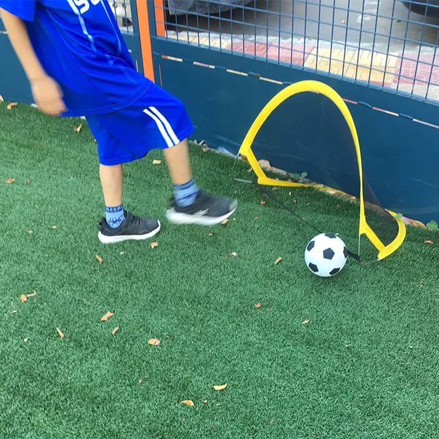 2in 1サッカーサッカーゴールネット折りたたみ式トレーニング