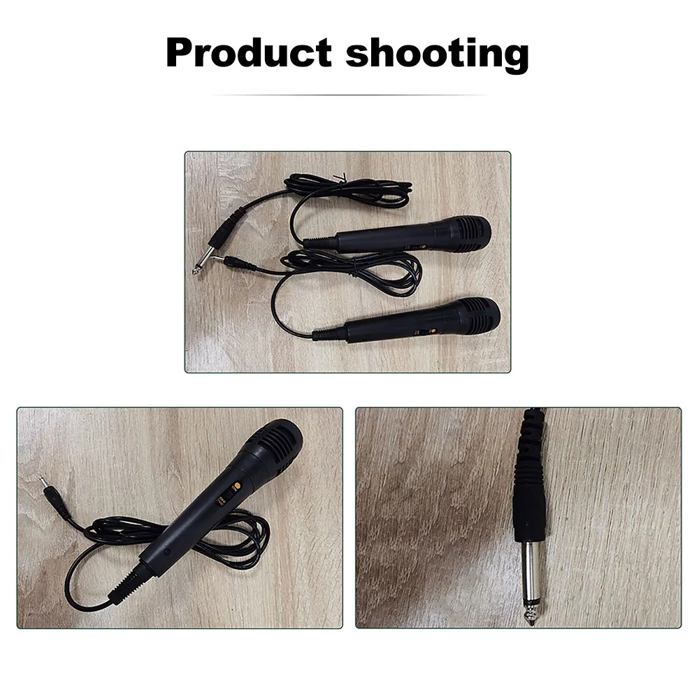 3.5mm 6.5mm Wired Dynamic Microphone Professional Handheld Mic Noise Reduction Microphone For KTV Karaoke Laptop Computer images - 6