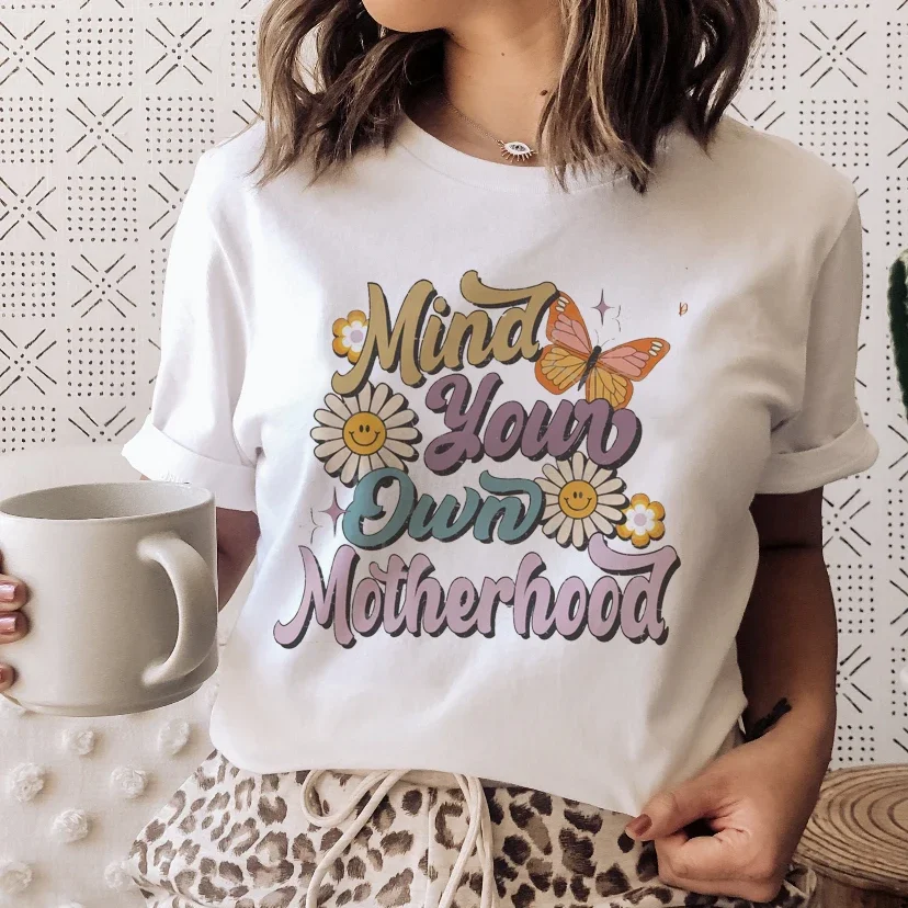 

Mind Your Own Motherhood png for dtf, png for sublimation, mind your own motherhood shirt design, trendy mama shirt design, retr