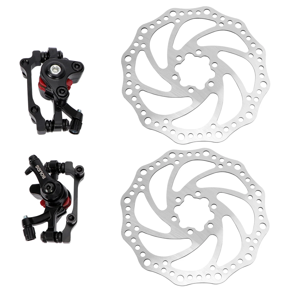 

Bicycles Bike Brake Discs Mechanical Bike Disc Brake Front Rear Disc Rotor Brake Kit for Mountain Bikes Road Bicycles