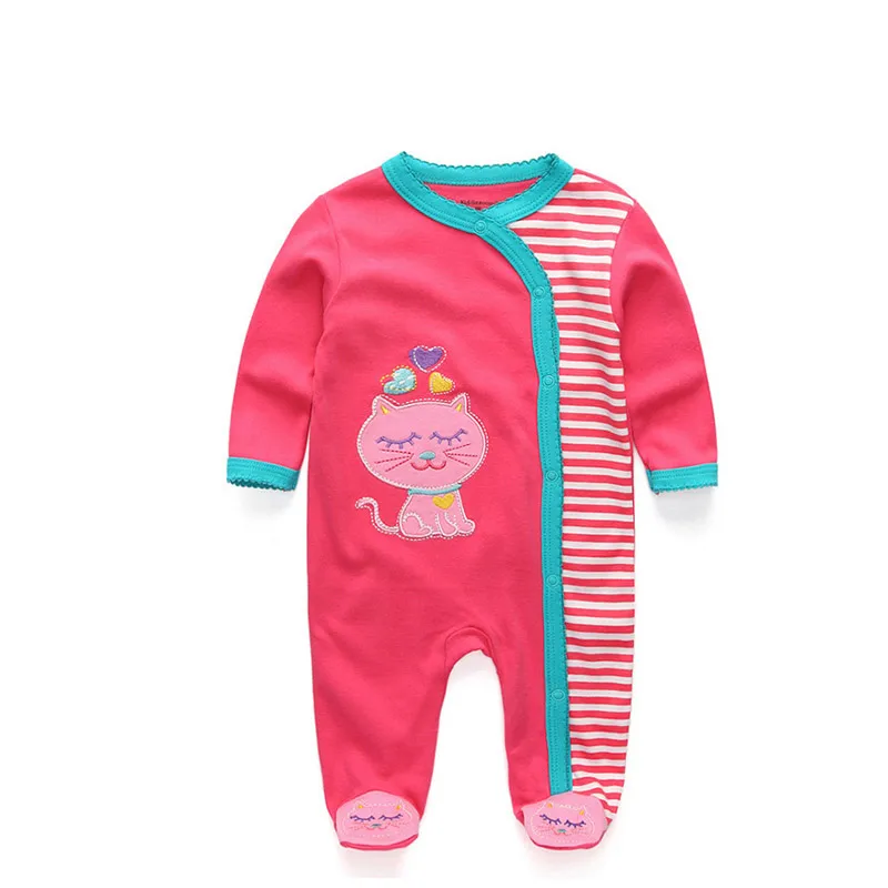 1 Piece Baby Girl Cotton Romper