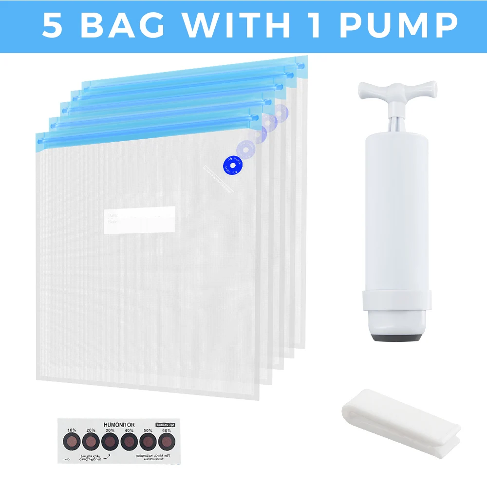 5 bag -1 pump