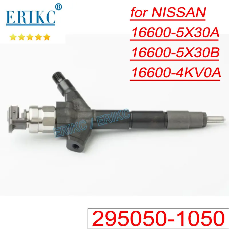 

295050-1051 детали для автомобиля Injetor 295050-1050 топливный инжектор Assy 16600-5X30B для пикапа Denso Nissan NP300 Diesel 16600-5X30A