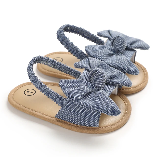 Summer Infant Baby Girls Sandals Cute Toddler Shoes Big Bow Princess Casual Single Shoes Baby Girls Shoes A2