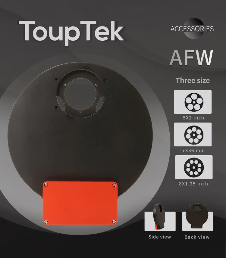 

Фильтрующее колесо toutпек AFW, Электрический фильтр 1,25 дюйма, 36 мм, 8 отверстий, 5 отверстий, 7 отверстий, аксессуары для астрономического телескопа