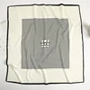 Luxury Love Tree Print Designer 90 Square Scarf Twill Silk Women Head Shawls Wraps Neck Scarves Hijab Bandana Pashmina Handband 5