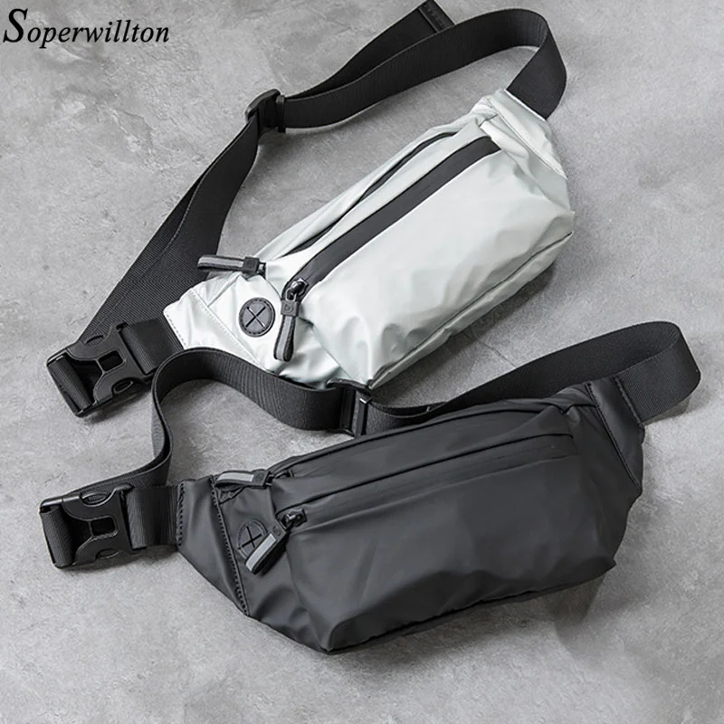 

Waist Bag Waterproof Fanny Pack Fashion Men Women Chest Outdoor Crossbody Bags Large Capacity Belt Hip s
