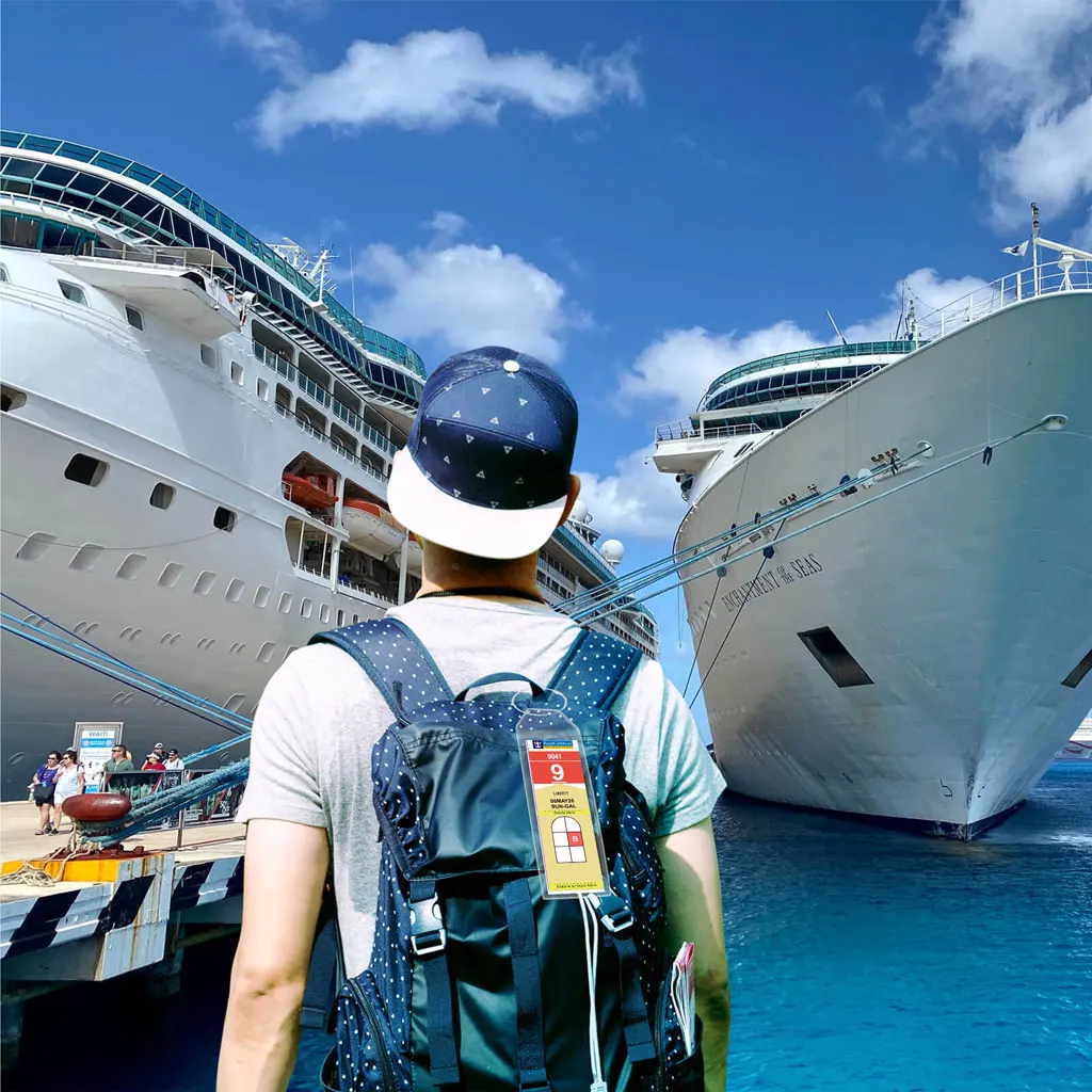 Рисунок 4 - Багажная бирка для круизного лайнера