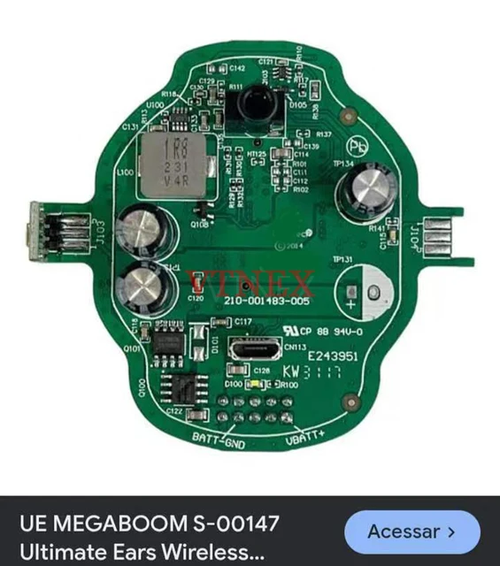 1 ชิ้น สำหรับ UE MEGABOOM S-00147 ลำโพงบลูทูธ แจ็ค บอร์ดจ่ายไฟ ขั้วต่อเมนบอร์ด พอร์ตชาร์จไมโครยูเอสบี 1