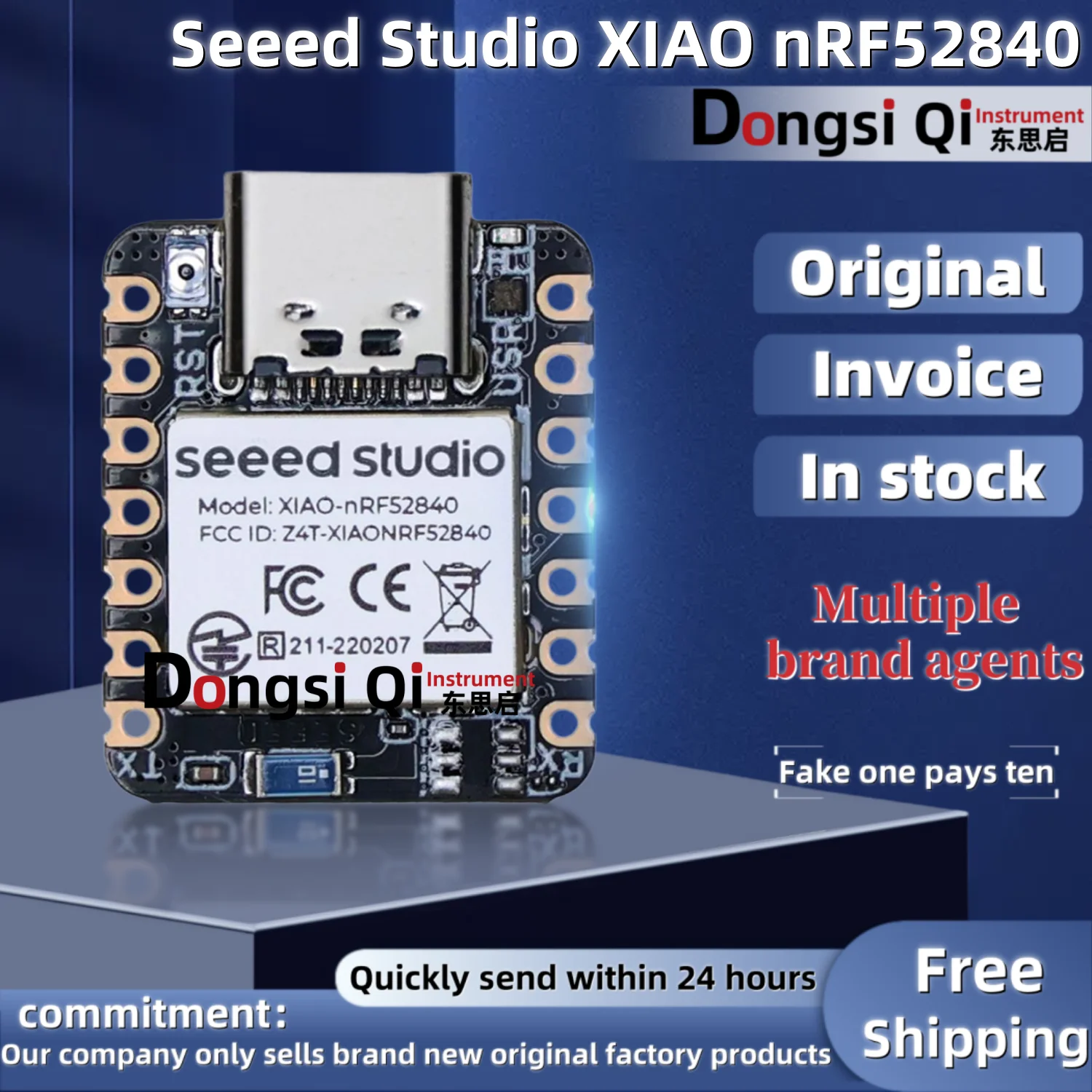 【Dongsi Qi】 102010448 SEEED STUDIO XIAO NRF52840 MCU Ultra small, low ...