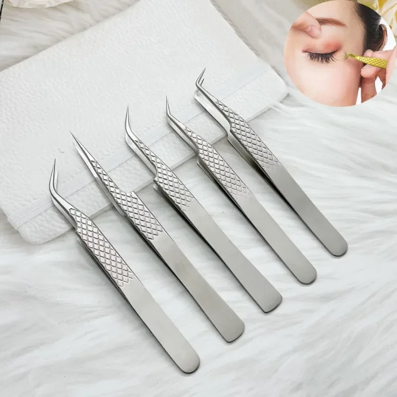 Vetus 볼륨 속눈썹 연장용 핀셋, 개별 속눈썹 핀셋, 3D 6D 스테인레스 스틸 