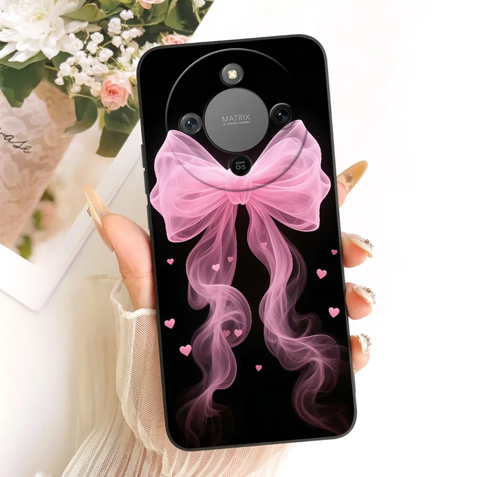 Cute Cat Flower Butterfly Cartoon Shockproof Soft Silicone Phone Case