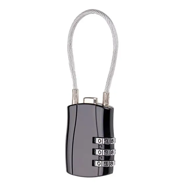 Lucchetto A Combinazione 4 Cifre KAWAHA - Arco 6.6cm, Resettabile, Per Armadietti E Cancelli