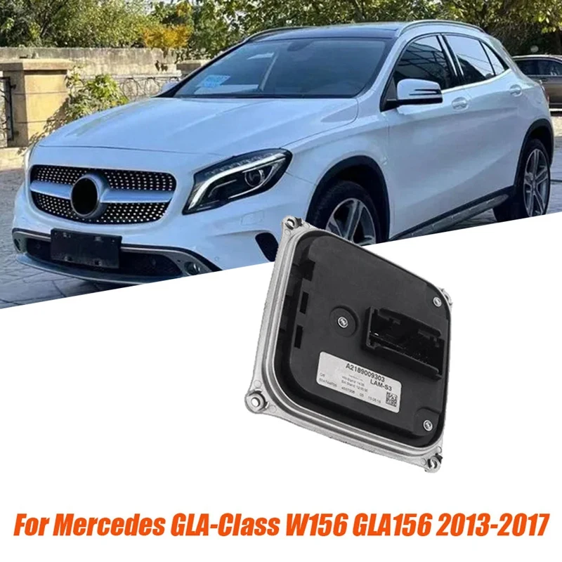 

Модуль блока управления балластом A2189009303 для Mercedes GLA-Class W156 2013-2017, модуль балласта DRL A1668203589