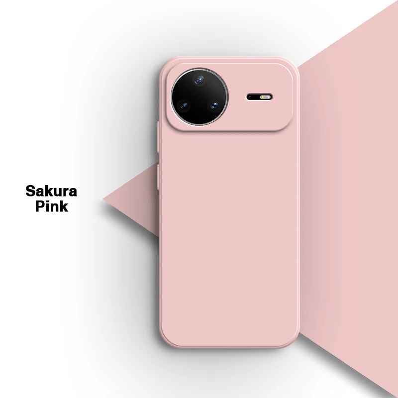Original Fashion Liquid Silicone Phone Case - Simple & Classic Design