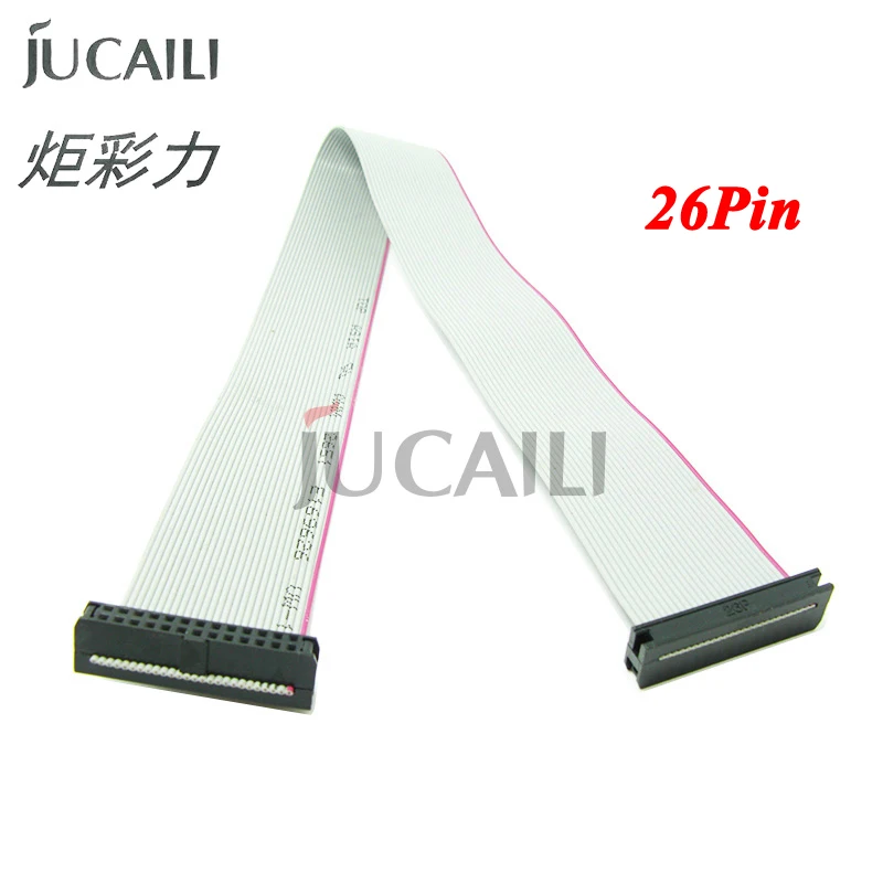 JCL 26 Pin 760 мм Длинный Дата-кабель для Konica 512 512i печатающая головка для Allwin Infiniti струйный принтер KM512 26 p головка кабель jucaili 4 шт чистящая крышка для epson 5113 4720 i3200 печатающая головка для zhongye sky color xuli принтер allwin capping top