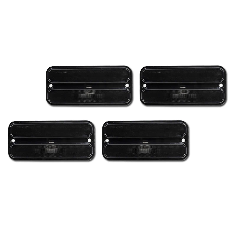 4pcs Front and Rear