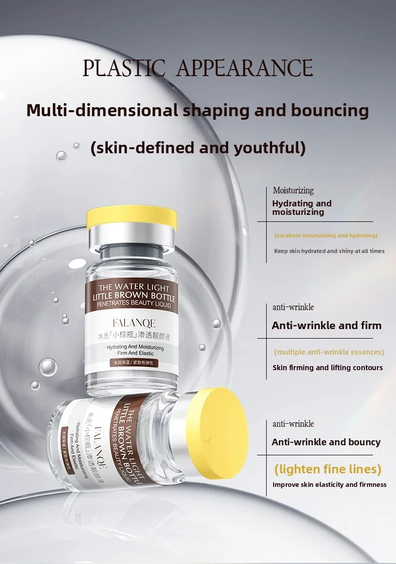 Description Picture 4 of itemHigh end Anti- Wrinkle Face Skin care Serum Fade Fine Lines Facial Moisturizing brightning Anti Aging Firming Skin Care Essence