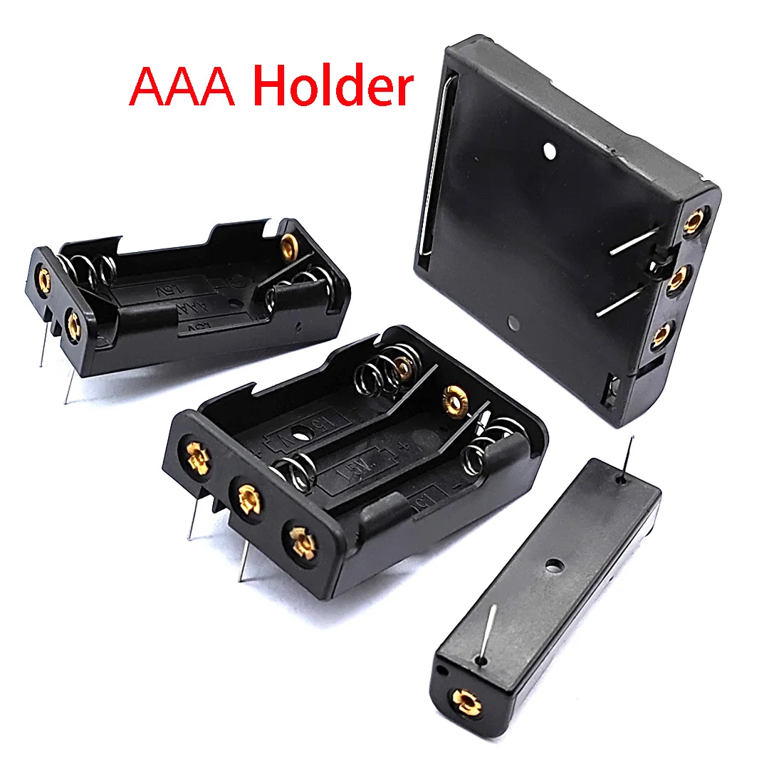 AAA Battery Holder Can Be soldered suitable AAA Battery Box With Pins