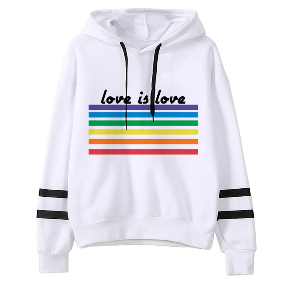 

Pride Lgbt Lgbtq hoodies women anime Winter Pullover women harajuku Hood