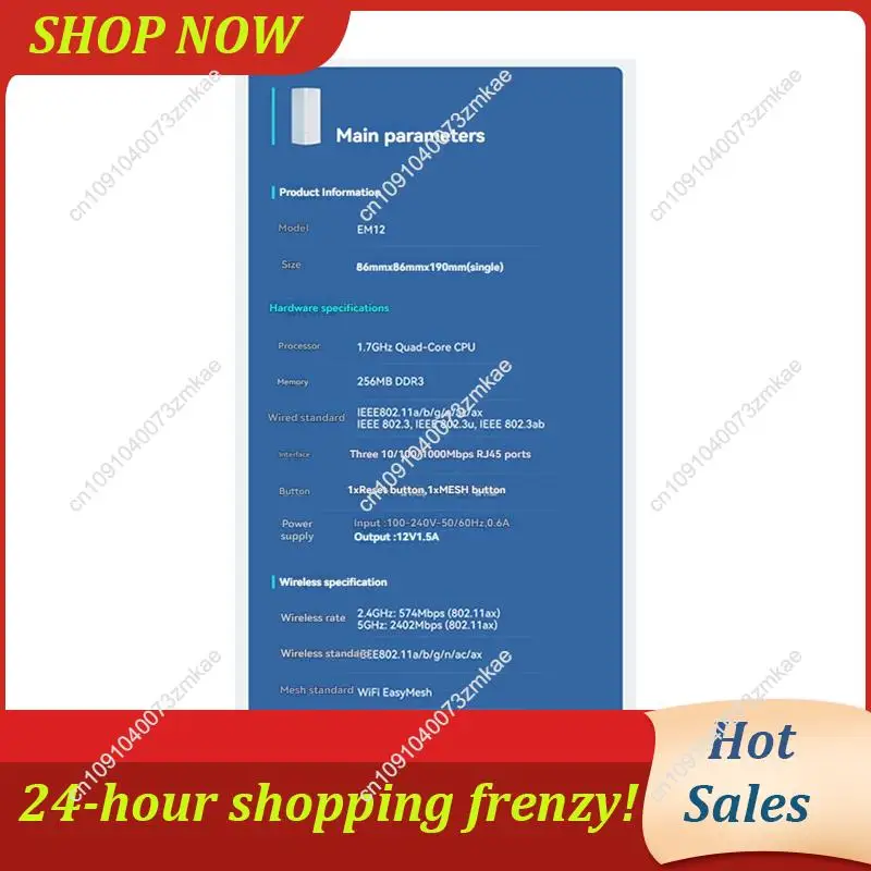 Venda diária mx12 malha wifi6 roteador ax3000 banda dupla 2.4ghz 5ghz gigabit repetidor sem fio extensor de rede cobertura perfeita