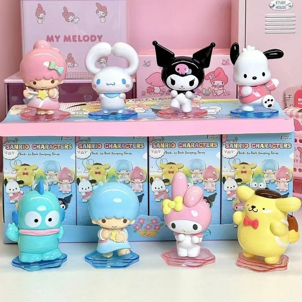 

Оригинальный мультяшный персонаж Sanrio MyMelody Kuromi Cinnamoroll понравико модель настольное украшение детские игрушки подарок на день рождения