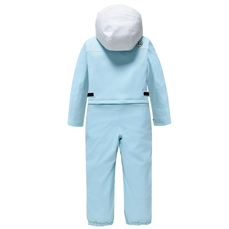 Kid Winter Warm Skiing Suit Ski Sport Thickened Tracksuit Outdoor Windproof Waterproof Children Jumpsuit Boy Girl Snow Clothes