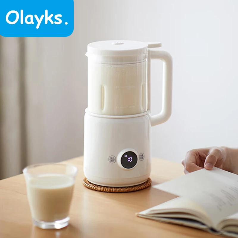 Olayks Food Blender 600Ml Mixer Boil Free E Filter Free Macchina Per Latte Di Soia Macchina Per Alimenti Ausiliaria Multifunzionale Portatile