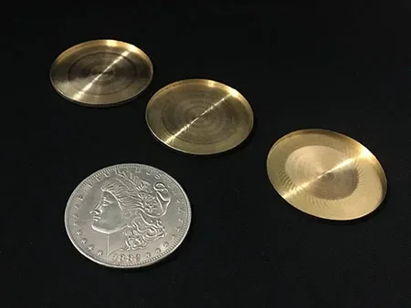 폭발 된 모건 매직 트릭 곱셈 동전 나타나는 사라지는 Magia 마술사 무대 액세서리 환상 소품 특수 효과 장난감