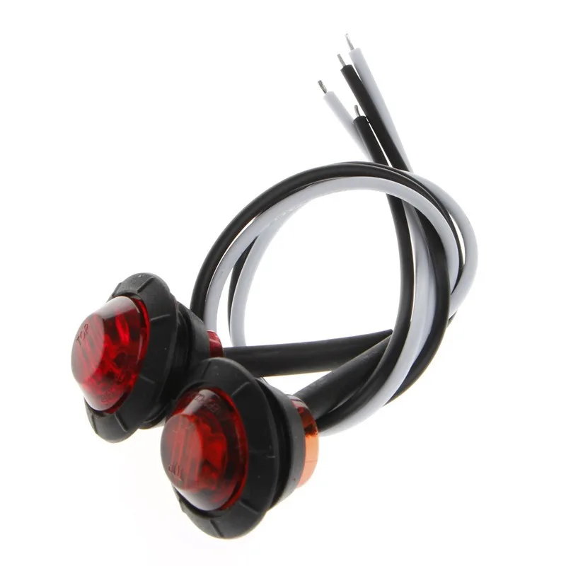 ڵ ĳ Ʈ ƮϷ ̵ Ŀ , Ʈ ǰ LED   Ŭ Ʈ DRL, 12V, 24V, 3SMD, 3/4 ġ, 10 