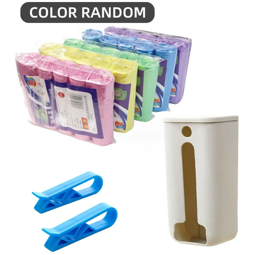 

Convenient Trash Bag Storage Versatile Save Space Container Storage Bag With Lid Convenient High Quality Durable Pocket Tidy