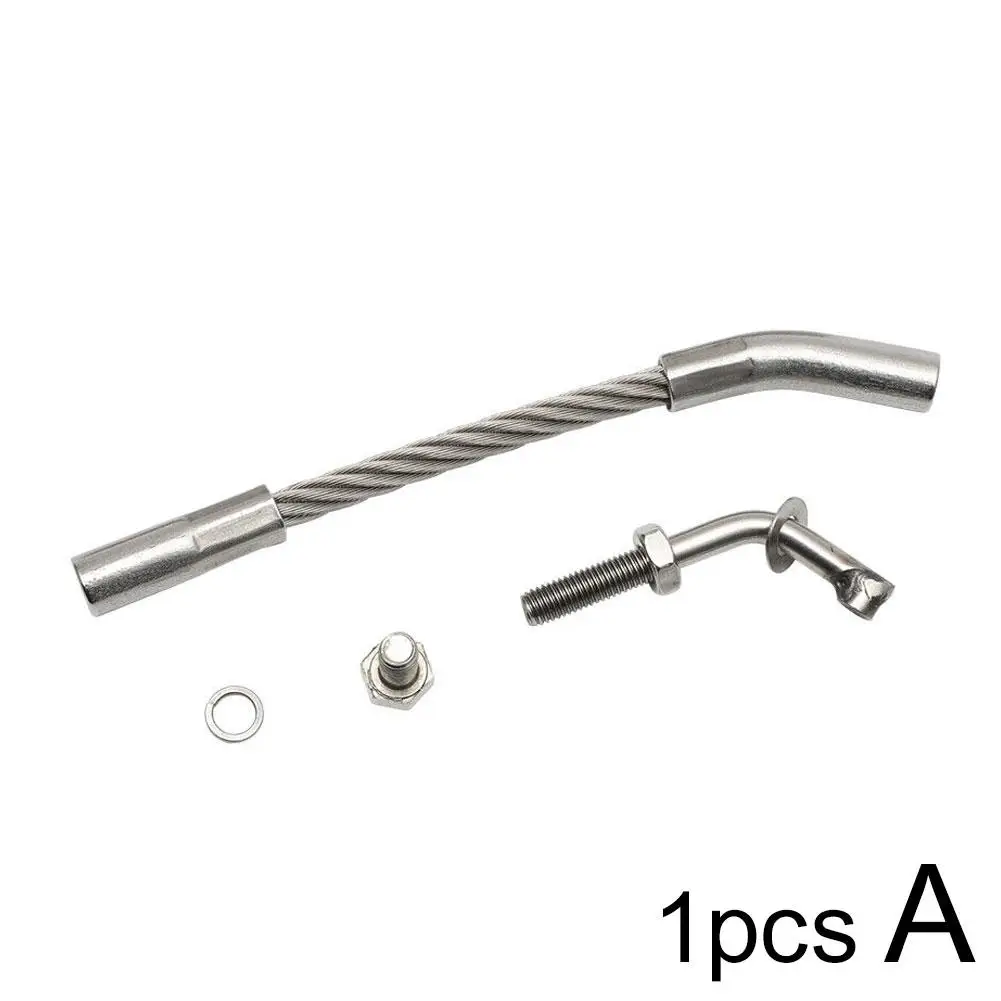 1Ppc Snowmobiles Ice Scratchers Carbide Tip Kit Stainless Steel Snow Car Reverse Scraper For Snowmobile SnowX Works Winter Tools