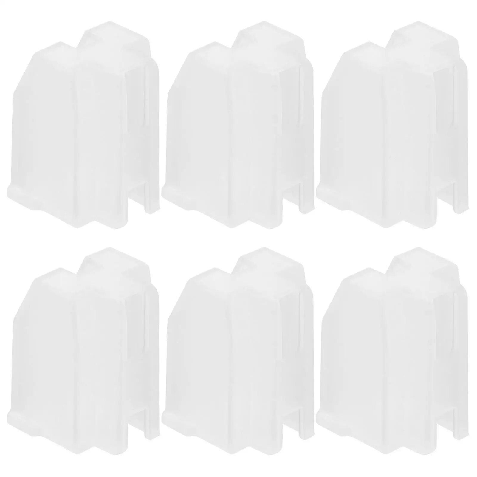 6 Pcs Stylus Protective Cover Record Needle Replacement Turntable Plastic Protector DJ Equipment Accessories Vinyl Player Dust