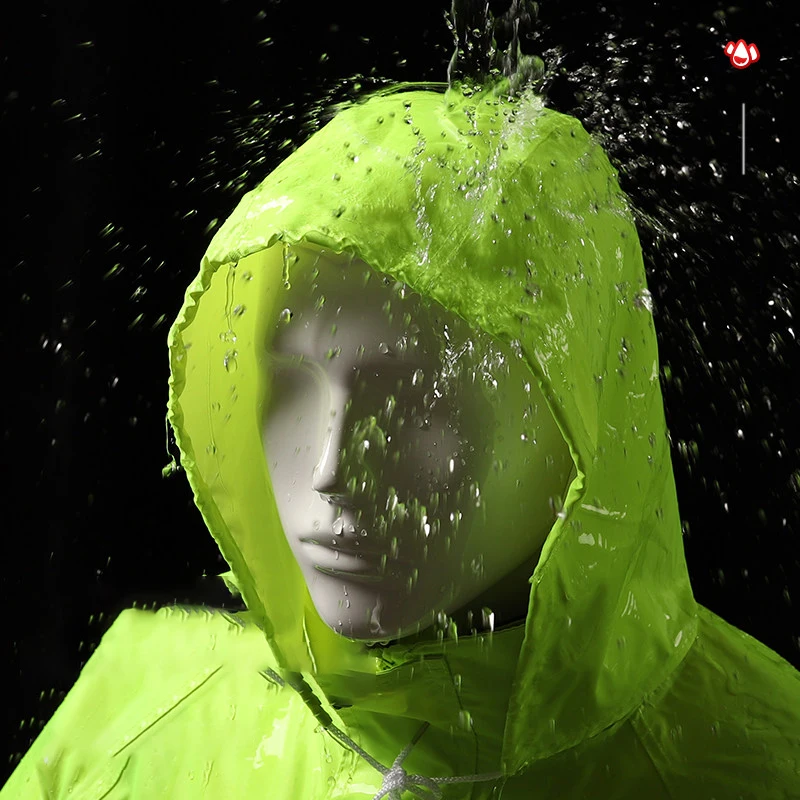 남녀공용 반사 재킷 세트, 방수 방풍 비옷, 반사 바지, 세트 자전거 의류