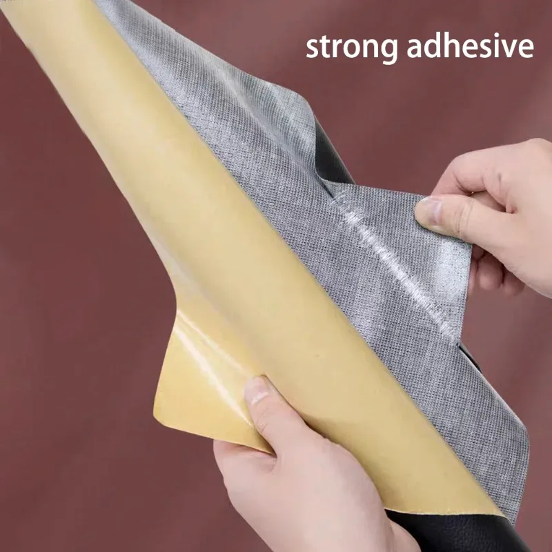 소파 용 가죽 수리 패치 소파 용 대형 자체 접착 PU 가죽 자동차 좌석 가구 소파 비닐 의자 신발 패브릭 수정