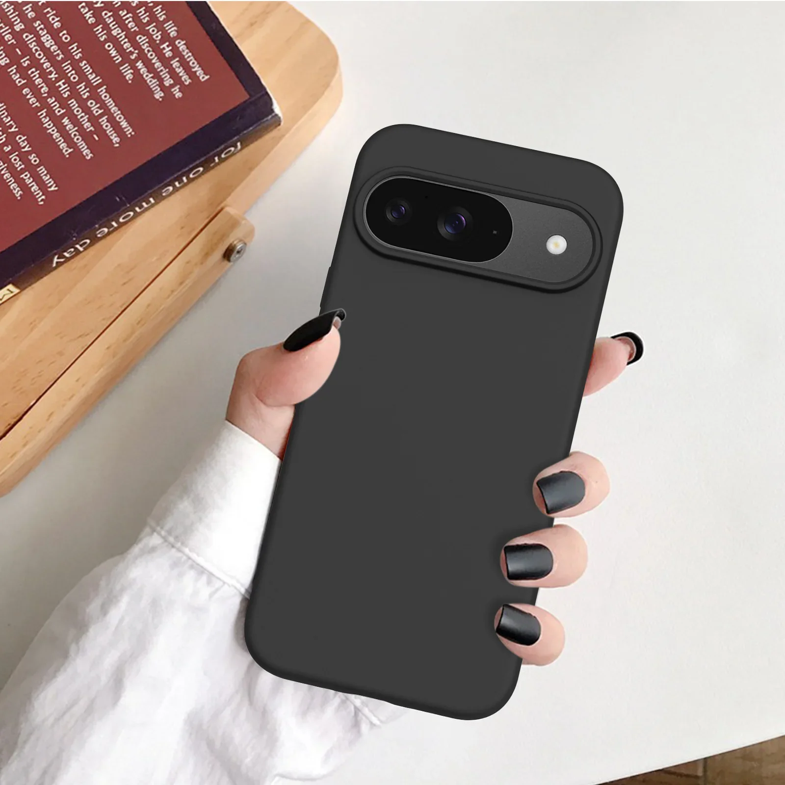 Premium Soft Liquid Silicone TPU Protective Case - Smooth Skin Feel Cover